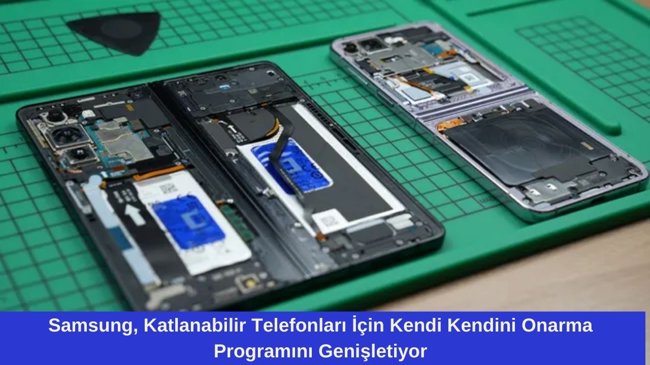 Samsung, Katlanabilir Telefonları İçin Kendi Kendini Onarma Programını Genişletiyor