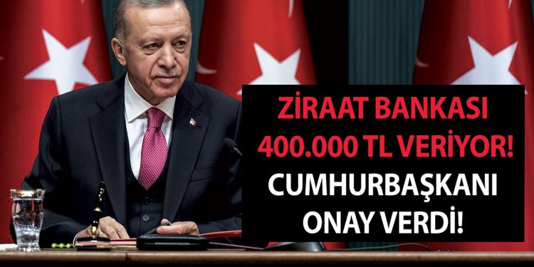 Ziraat Bankası’ndan 400.000 TL! Faiz yok, ertelemeli 84 ay vadeli kredi