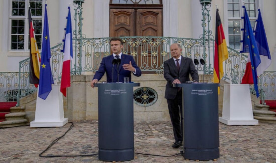 Fransa Cumhurbaşkanı Macron, Refah'taki