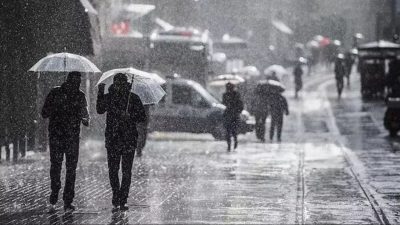 Meteoroloji’den birçok ile sağanak yağış uyarısı