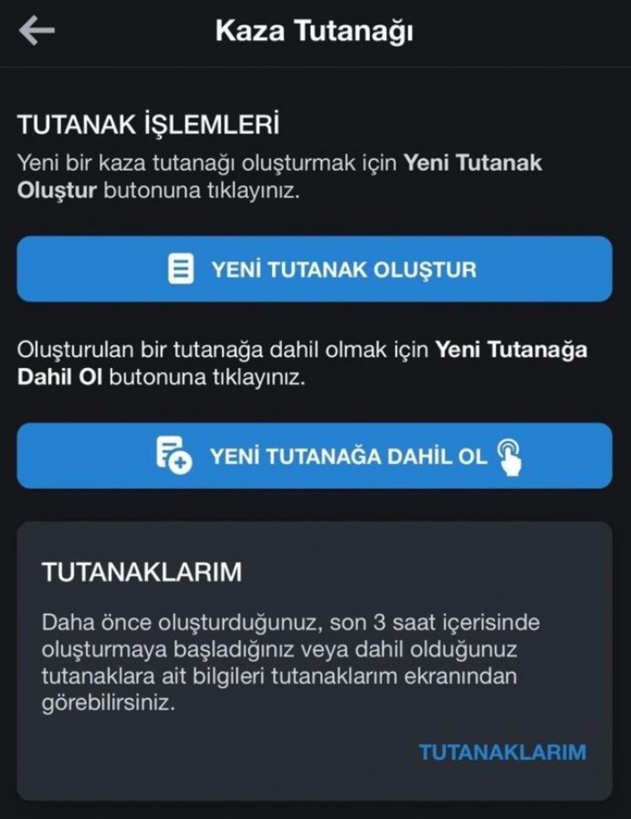 Kaza tutanağı artık e-Devlet üzerinden düzenlenebilecek