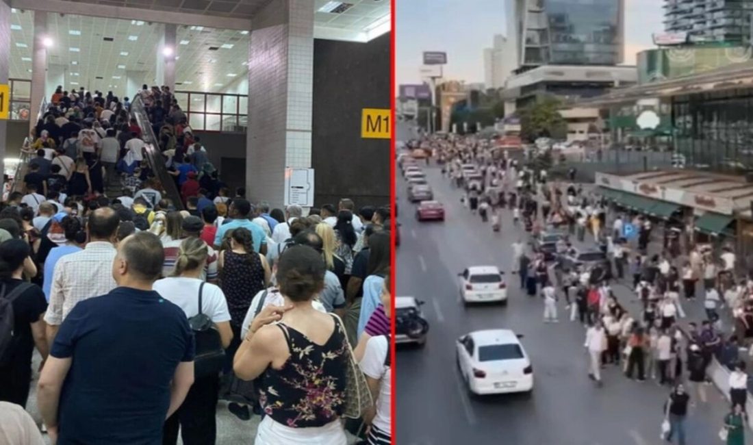Ankara’da aşırı sıcaklar metro seferlerini vurdu Ankara'da Metro Arızası: Vatandaşlar