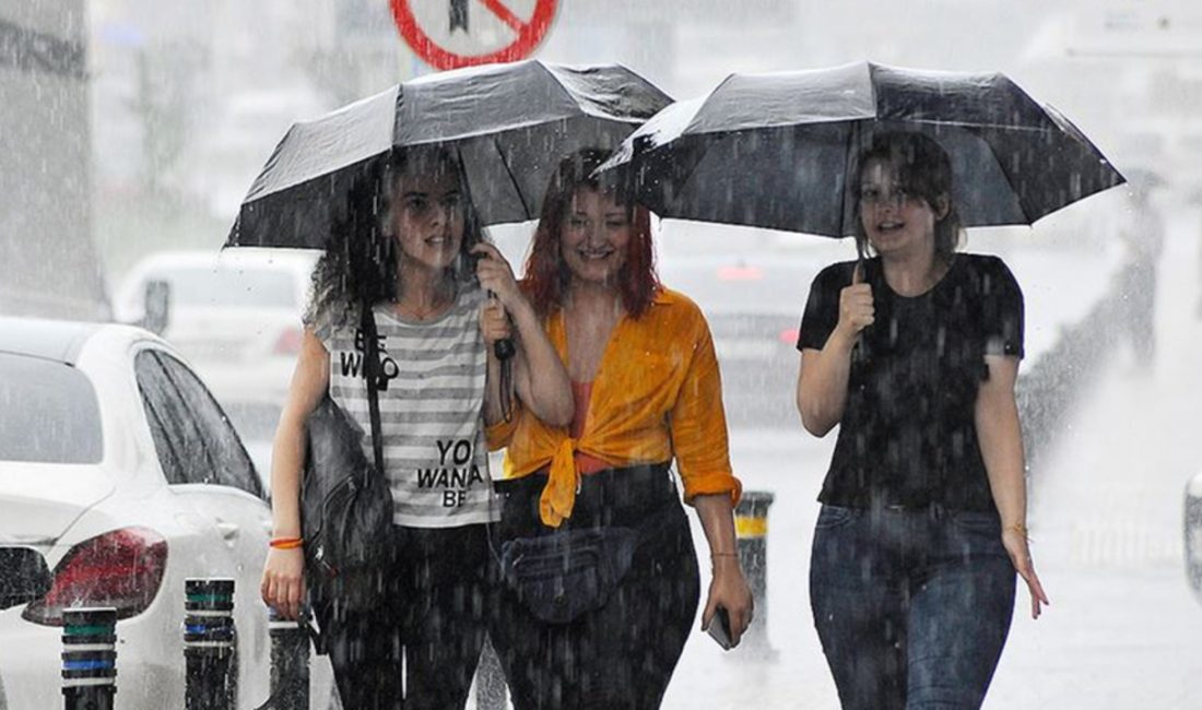 Meteoroloji birçok il için sağanak yağış uyarısı yaptı Meteoroloji Genel Müdürlüğü, bazı