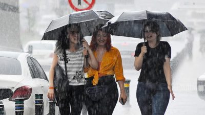 Meteoroloji birçok il için sağanak yağış uyarısı yaptı